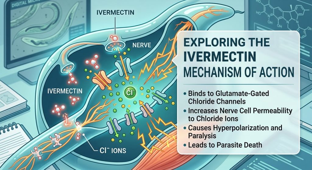 Exploring the Ivermectin Mechanism of Action in Medical Research