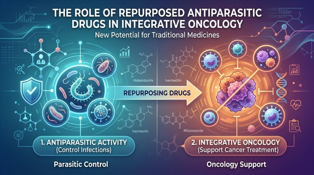 The Role of Repurposed Antiparasitic Drugs in Integrative Oncology