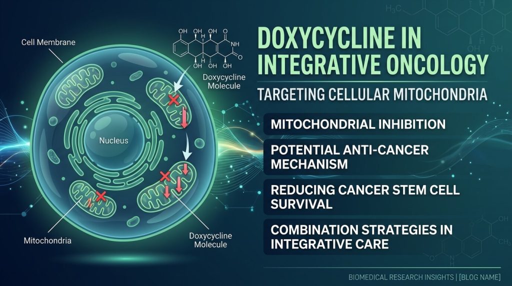 Doxycycline in Integrative Oncology: Targeting Cellular Mitochondria