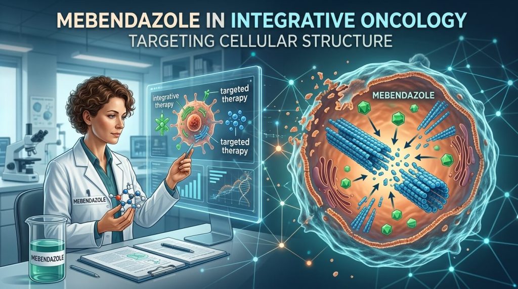 Mebendazole in Integrative Oncology: Targeting Cellular Structure