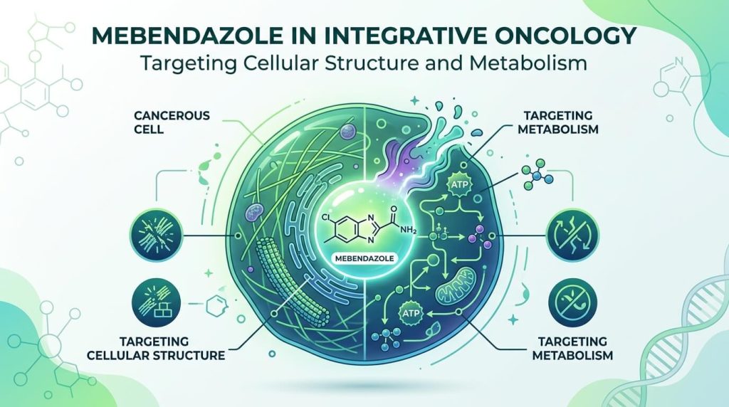 Mebendazole in Integrative Oncology: Targeting Cellular Structure and Metabolism
