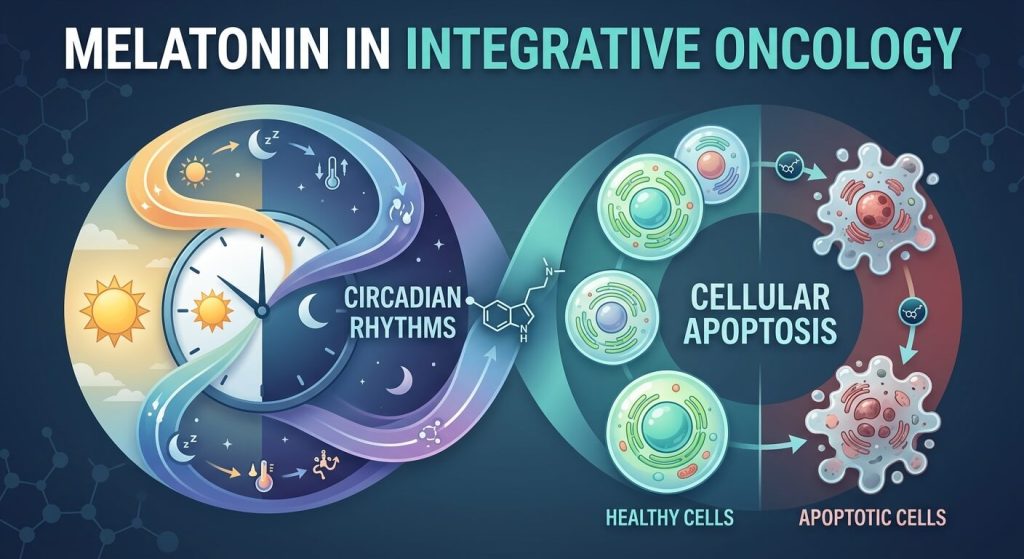Melatonin in Integrative Oncology: Modulating Circadian Rhythms and Cellular Apoptosis