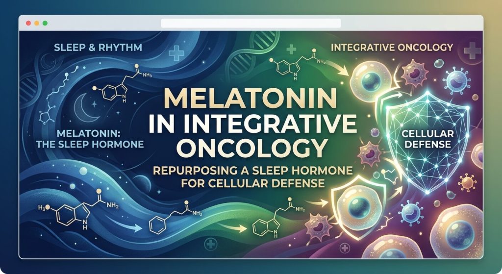 Melatonin in Integrative Oncology: Repurposing a Sleep Hormone for Cellular Defense