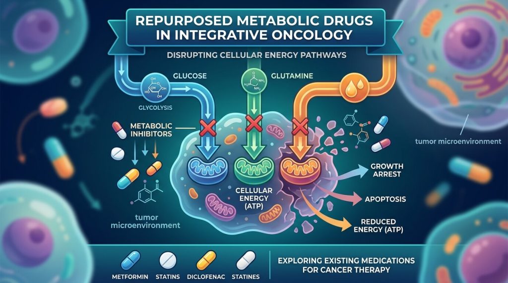 Repurposed Metabolic Drugs in Integrative Oncology: Disrupting Cellular Energy Pathways