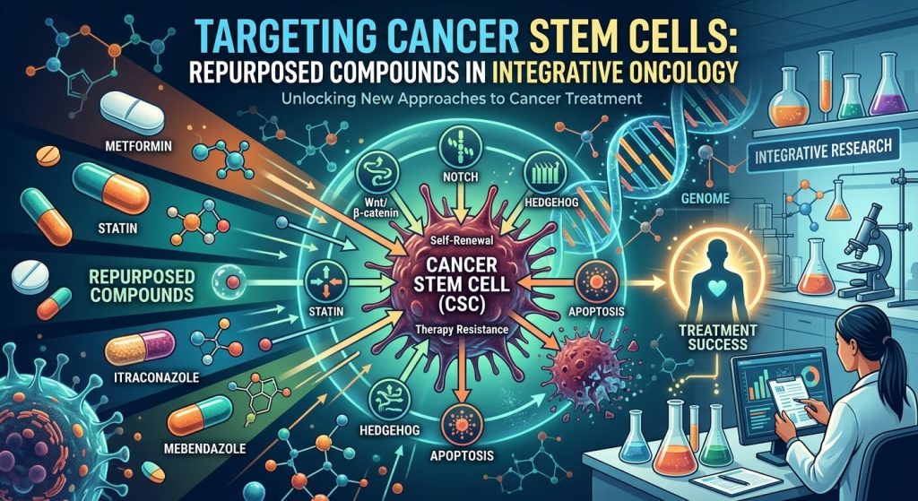 Targeting Cancer Stem Cells: Repurposed Compounds in Integrative Oncology
