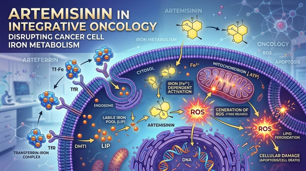 Artemisinin in Integrative Oncology: Disrupting Cancer Cell Iron Metabolism
