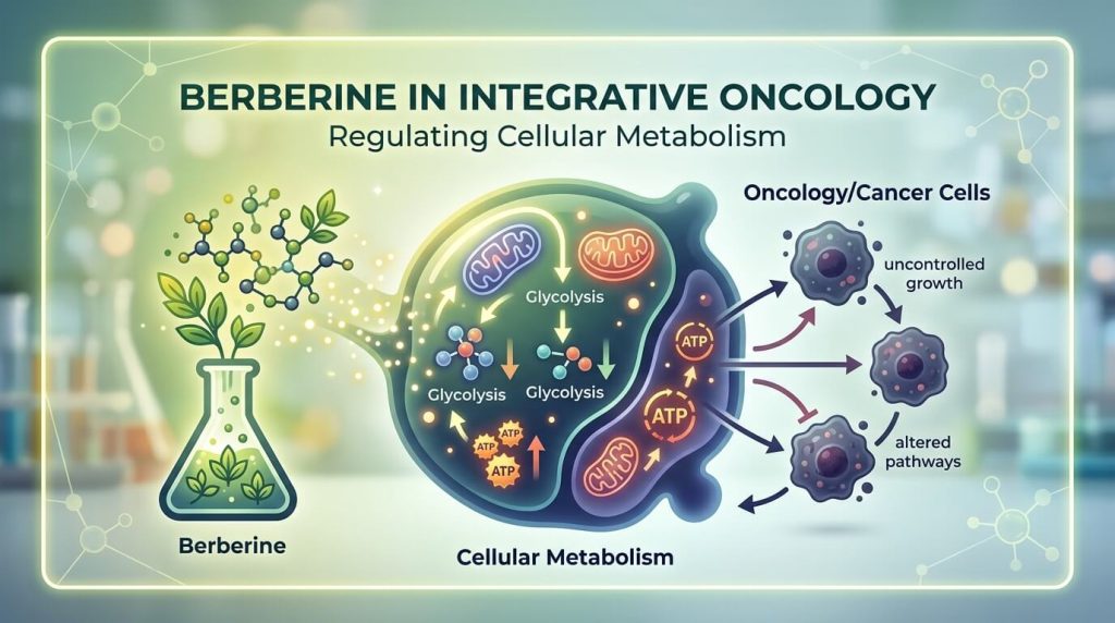 Berberine in Integrative Oncology: Regulating Cellular Metabolism