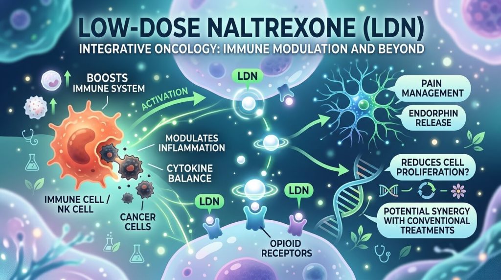 Low-Dose Naltrexone in Integrative Oncology: Immune Modulation and Beyond
