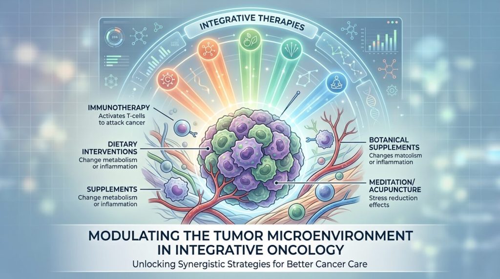 Modulating the Tumor Microenvironment in Integrative Oncology