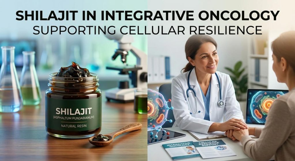Shilajit in Integrative Oncology: Supporting Cellular Resilience