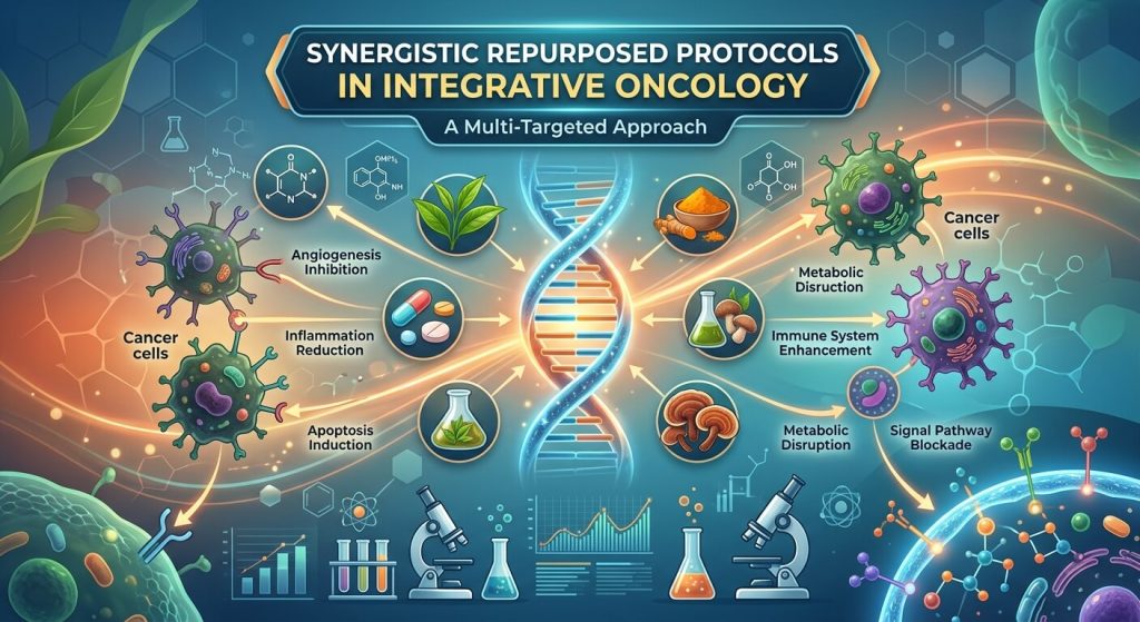 Synergistic Repurposed Protocols in Integrative Oncology: A Multi-Targeted Approach