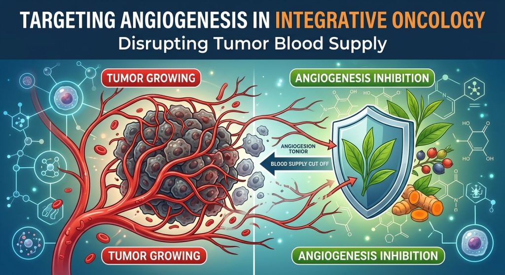 Targeting Angiogenesis in Integrative Oncology: Disrupting Tumor Blood Supply