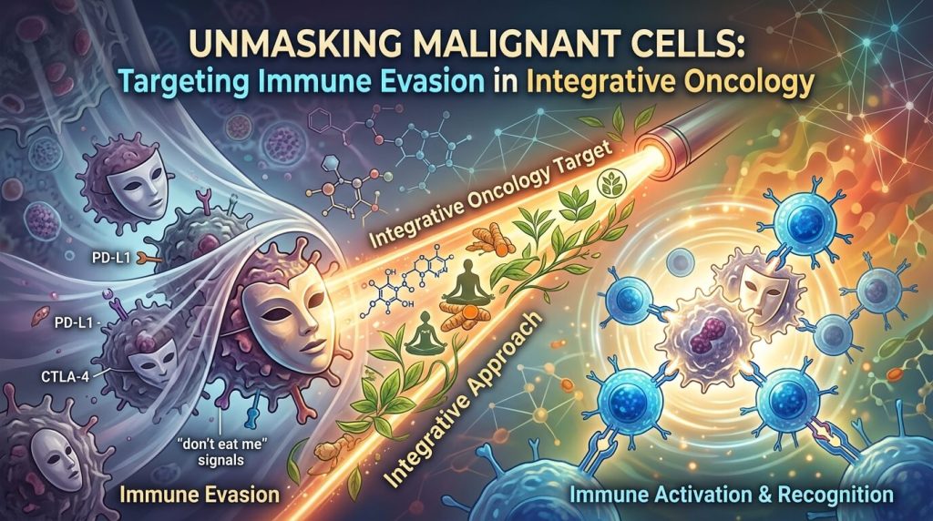 Targeting Immune Evasion in Integrative Oncology: Unmasking Malignant Cells