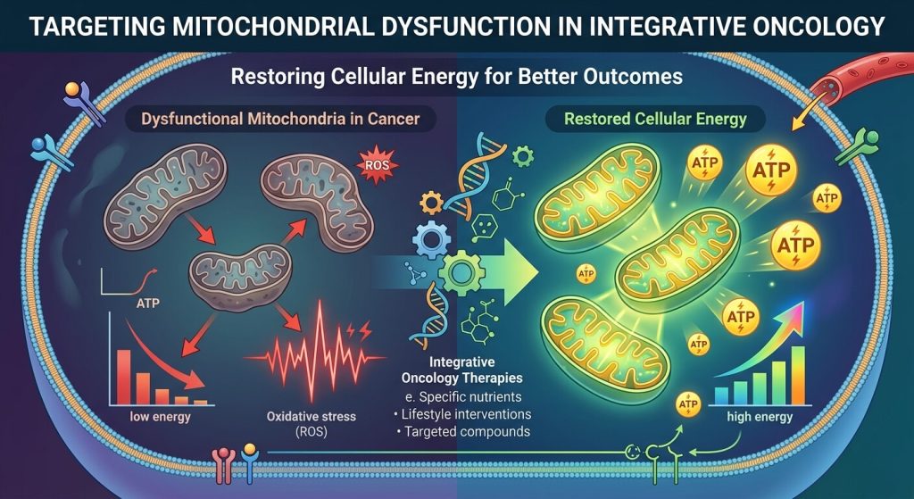 Targeting Mitochondrial Dysfunction in Integrative Oncology: Restoring Cellular Energy