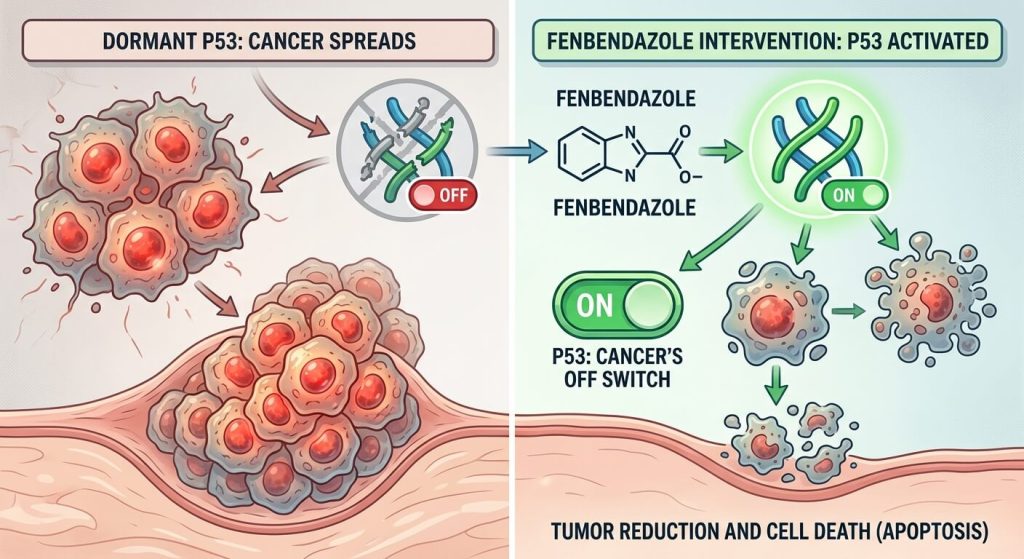 Fenbendazole and p53 Activation: Restoring Cancer's Natural Off Switch
