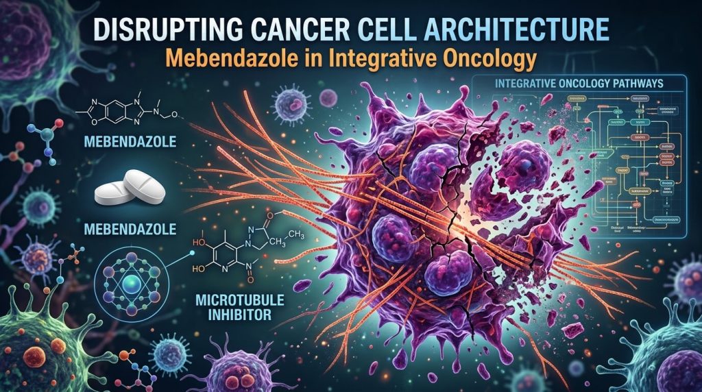 Mebendazole in Integrative Oncology: Disrupting Cancer Cell Architecture