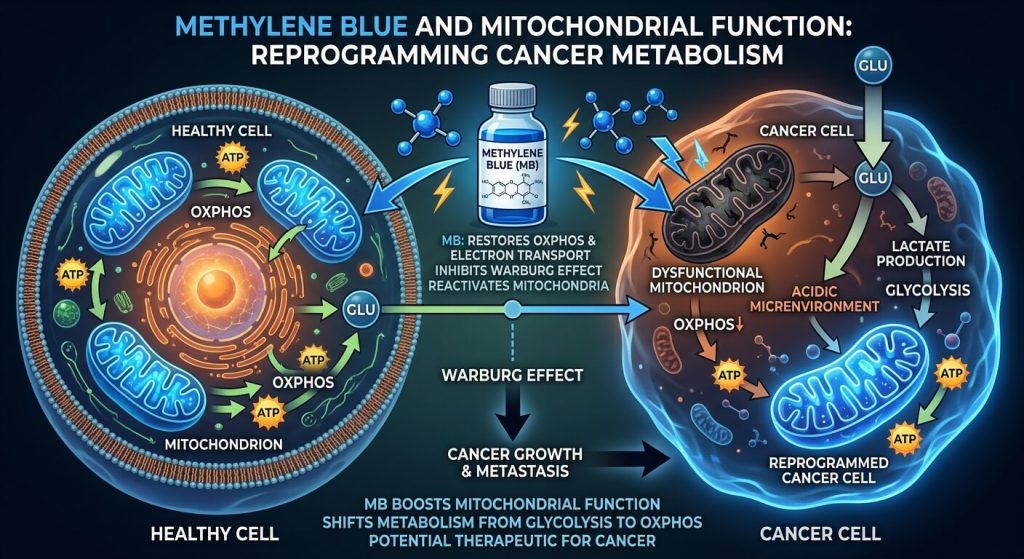 Methylene Blue and Mitochondrial Function: Reprogramming Cancer Metabolism