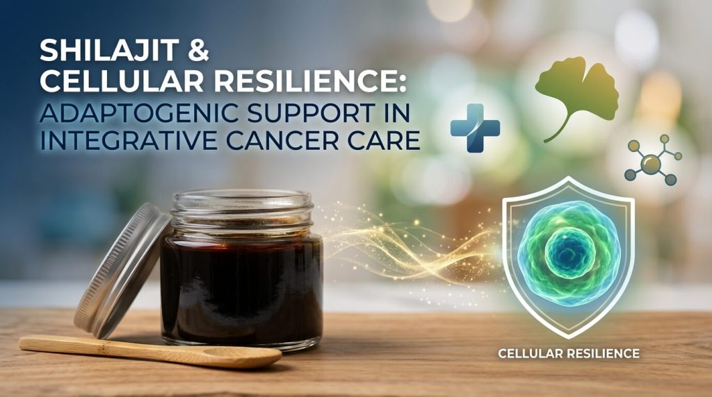 Shilajit and Cellular Resilience: Adaptogenic Support in Integrative Cancer Care