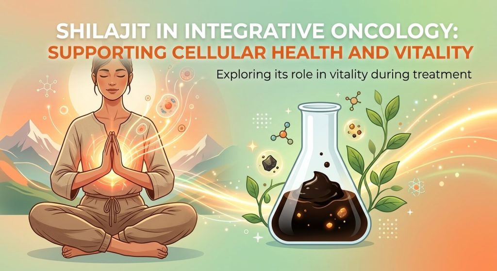 Shilajit in Integrative Oncology: Supporting Cellular Health and Vitality