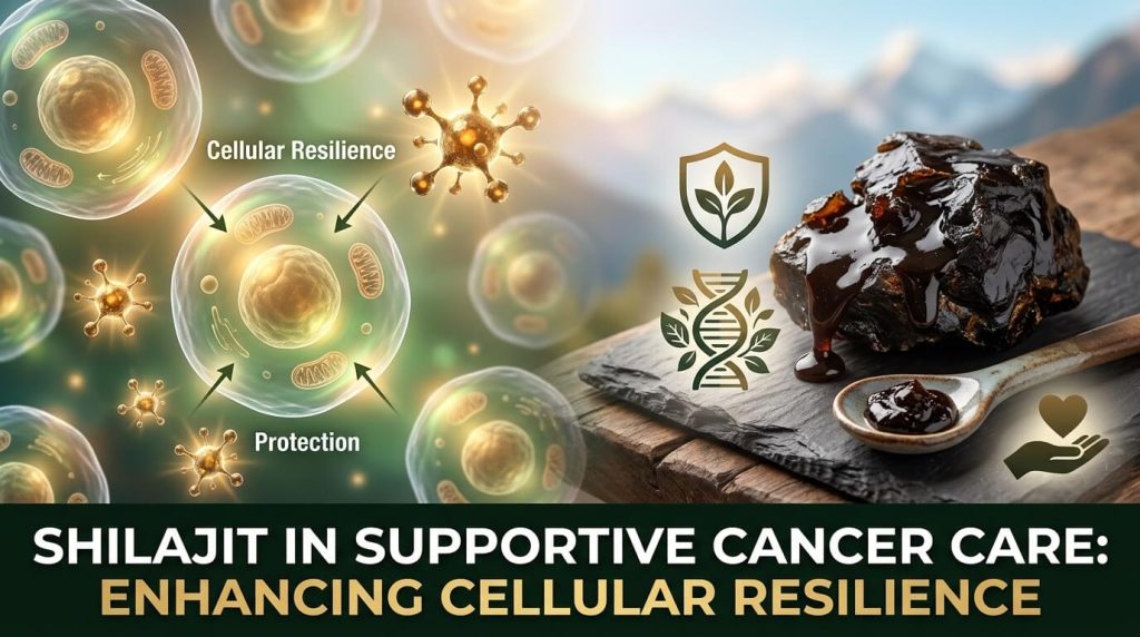 Shilajit in Supportive Cancer Care: Enhancing Cellular Resilience