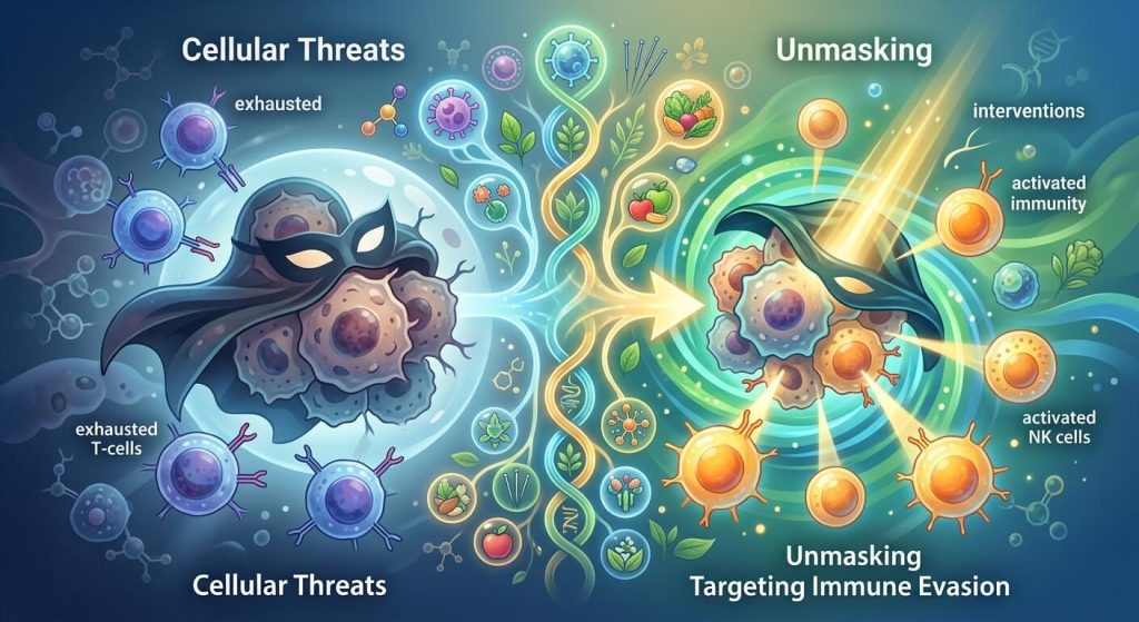 Targeting Immune Evasion in Integrative Oncology: Unmasking Cellular Threats