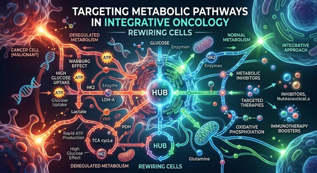 Targeting Metabolic Pathways in Integrative Oncology: Rewiring Cells