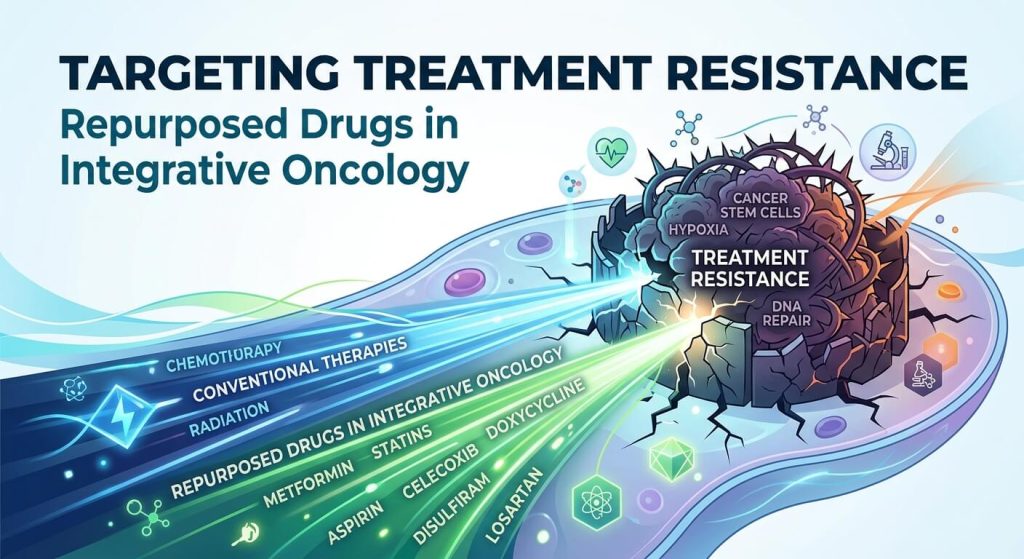 Targeting Treatment Resistance: Repurposed Drugs in Integrative Oncology