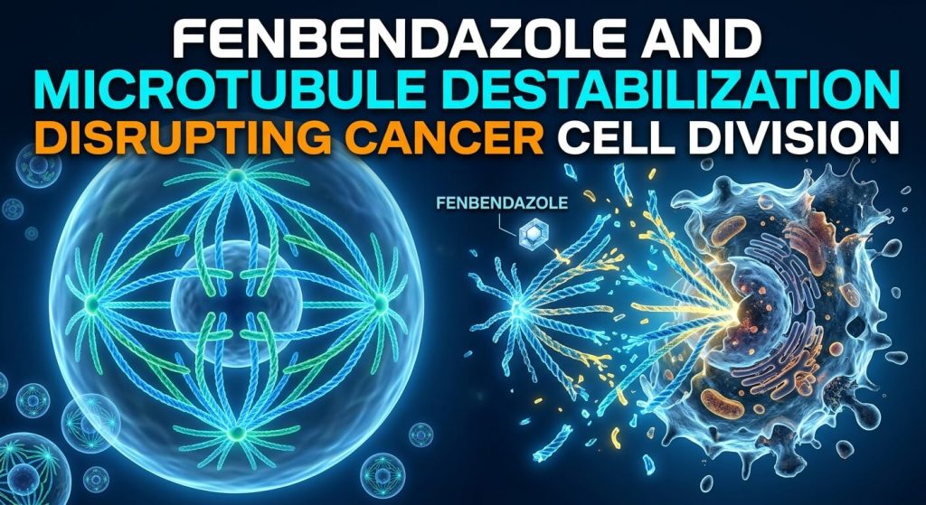 Fenbendazole and Microtubule Destabilization: Disrupting Cancer Cell Division
