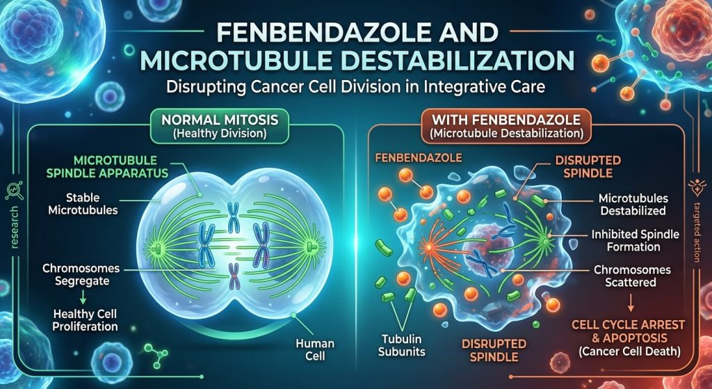 Fenbendazole and Microtubule Destabilization: Disrupting Cancer Cell Division in Integrative Care
