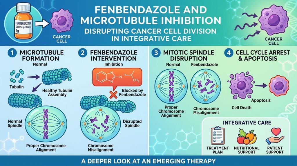 Fenbendazole and Microtubule Inhibition: Disrupting Cancer Cell Division in Integrative Care