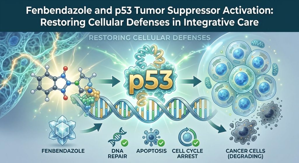 Fenbendazole and p53 Tumor Suppressor Activation: Restoring Cellular Defenses in Integrative Care