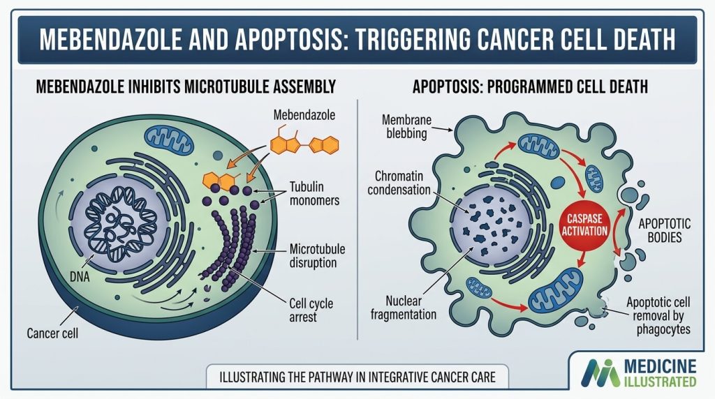 Mebendazole and Apoptosis: Triggering Cancer Cell Death in Integrative Care