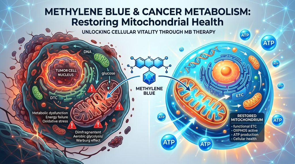 Methylene Blue and Cancer Metabolism: Restoring Mitochondrial Health