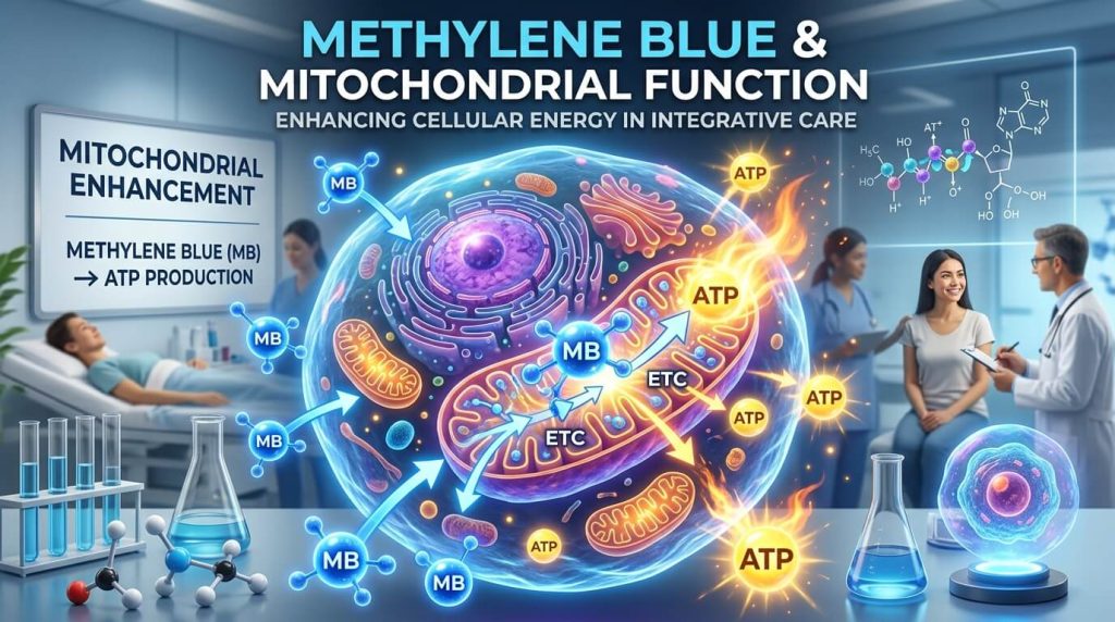 Methylene Blue and Mitochondrial Function: Enhancing Cellular Energy in Integrative Care