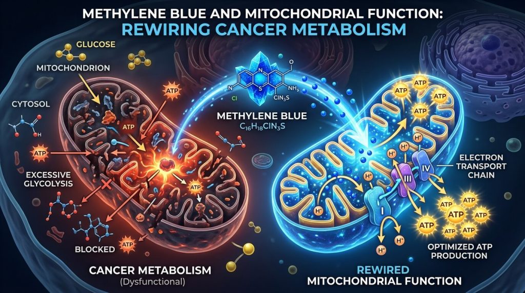 Methylene Blue and Mitochondrial Function: Rewiring Cancer Metabolism