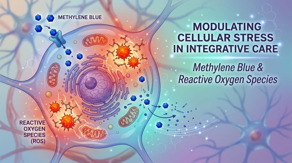 Methylene Blue and Reactive Oxygen Species: Modulating Cellular Stress in Integrative Care