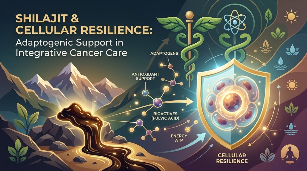 Shilajit and Cellular Resilience: Adaptogenic Support in Integrative Cancer Care