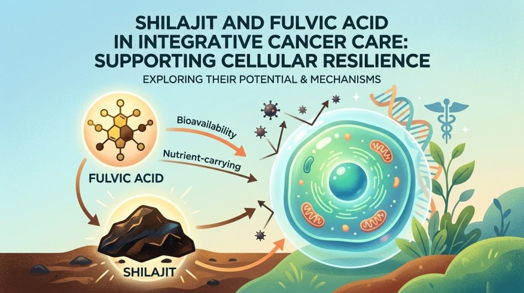 Shilajit and Fulvic Acid in Integrative Cancer Care: Supporting Cellular Resilience