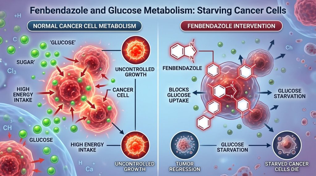 Fenbendazole and Glucose Metabolism: Starving Cancer Cells