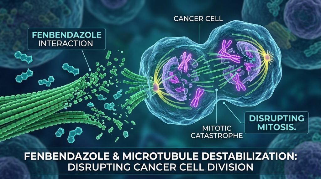 Fenbendazole and Microtubule Destabilization: Disrupting Cancer Cell Division in Integrative Oncology