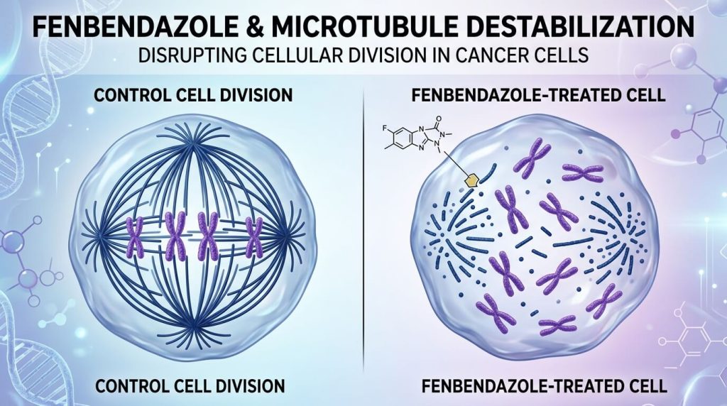 Fenbendazole and Microtubule Destabilization: Disrupting Cellular Division in Integrative Oncology