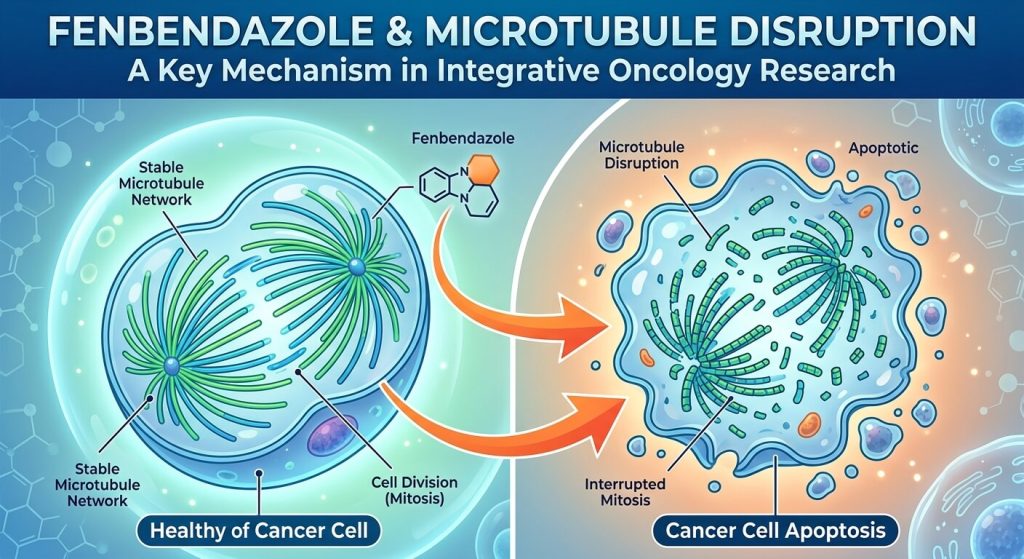 Fenbendazole and Microtubule Disruption in Integrative Oncology