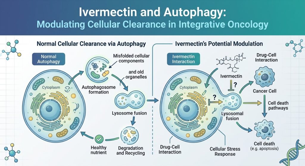 Ivermectin and Autophagy: Modulating Cellular Clearance in Integrative Oncology
