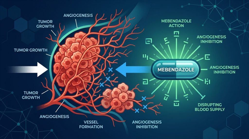 Mebendazole and Angiogenesis: Disrupting Tumor Blood Supply in Integrative Oncology