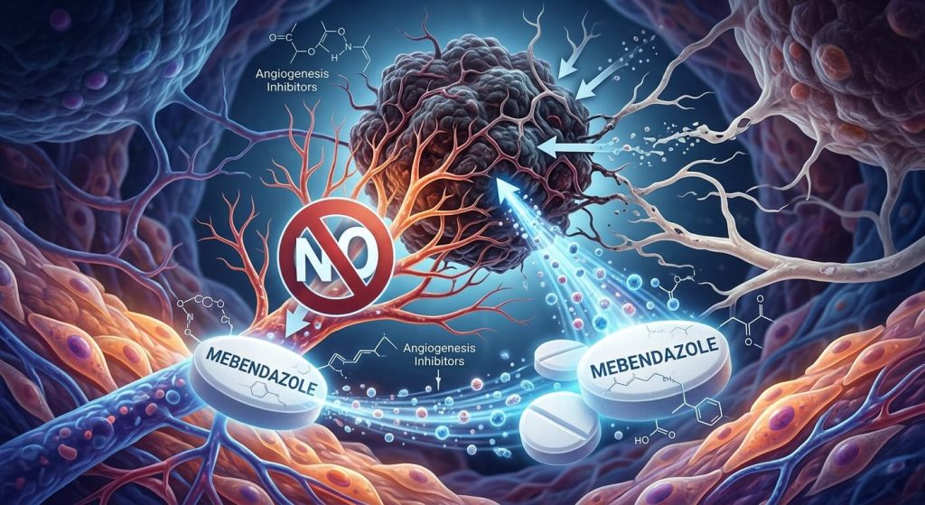 Mebendazole and Angiogenesis Inhibition: Cutting Off Tumor Blood Supply in Integrative Care