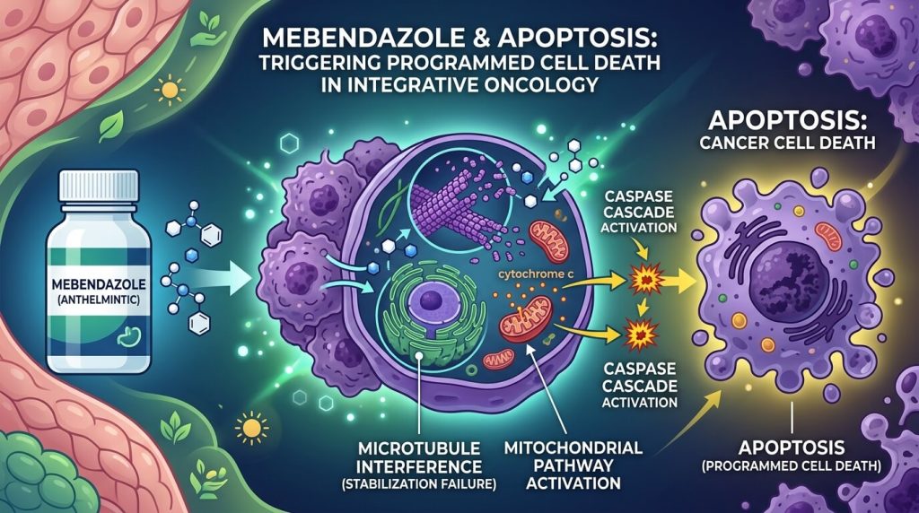 Mebendazole and Apoptosis: Triggering Programmed Cell Death in Integrative Oncology