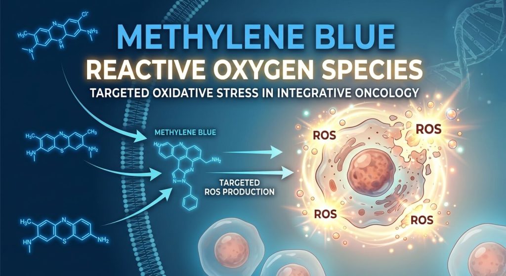 Methylene Blue and Reactive Oxygen Species: Targeted Oxidative Stress in Integrative Oncology