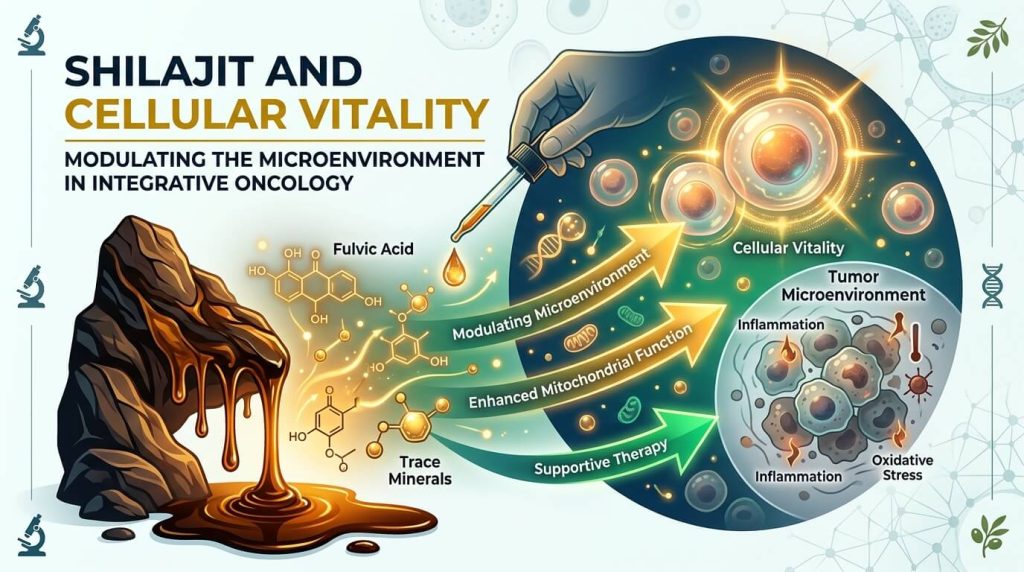 Shilajit and Cellular Vitality: Modulating the Microenvironment in Integrative Oncology