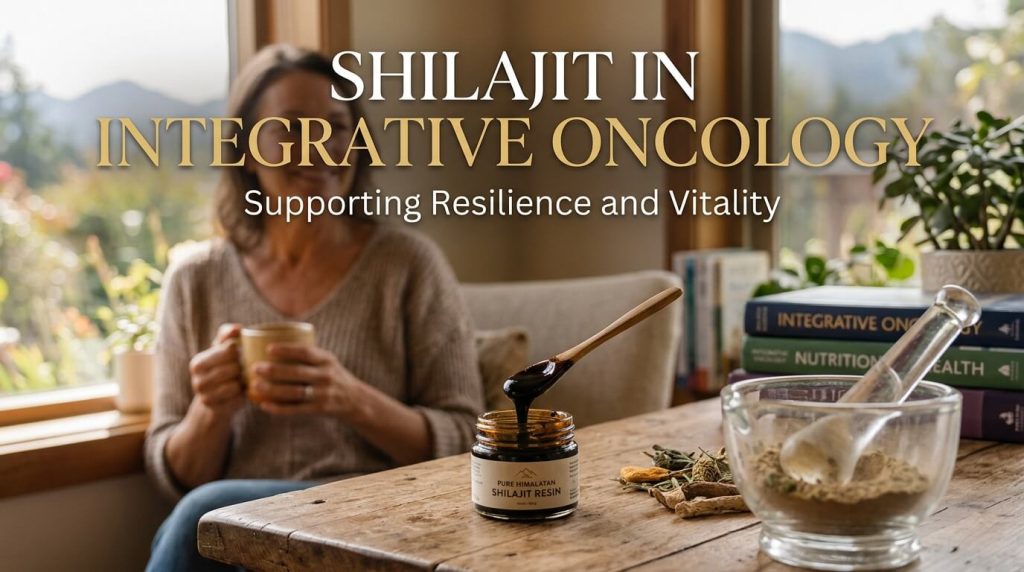 Shilajit in Integrative Oncology: Supporting Resilience and Vitality